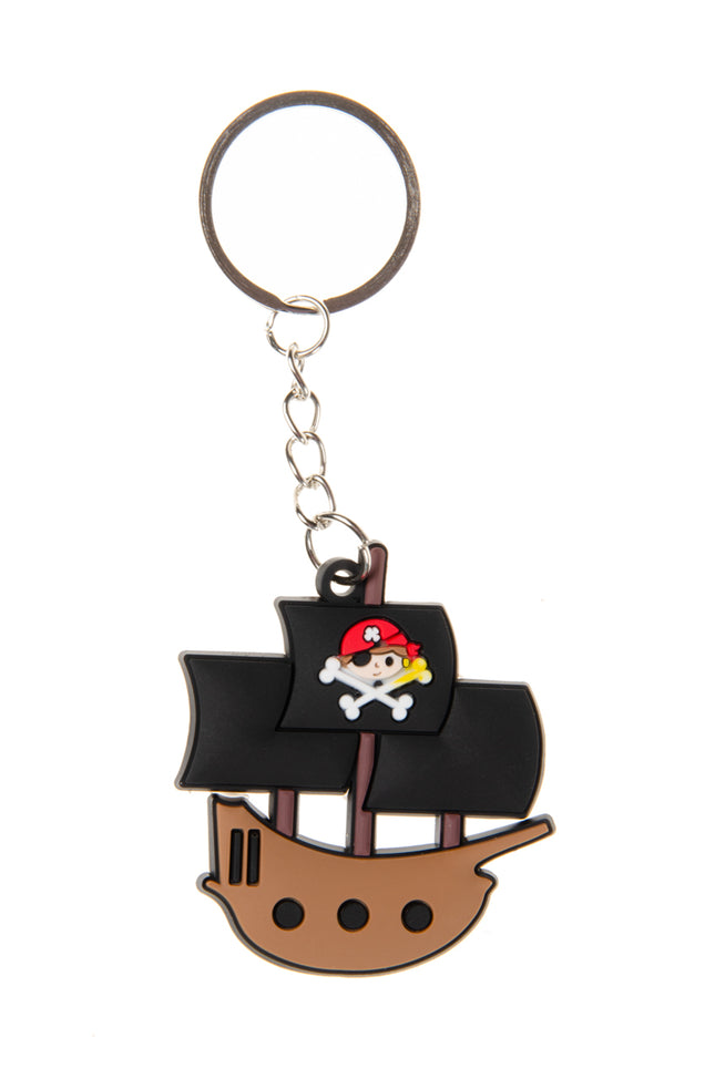 Pirate Keychains - 6 Pack