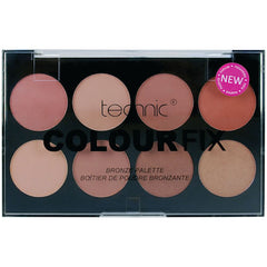 Technic Cosmetics 8 Colour Max Powder Bronze Palette