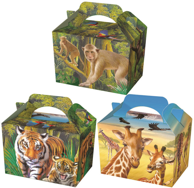 Wild Animal Boxes - 10 Pack