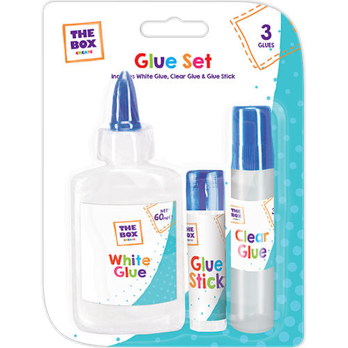 Glue Set - 3 Piece