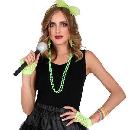 The 80s Fashion Accessories - Neon Green