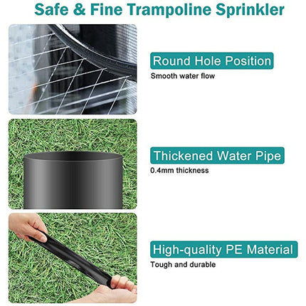 Outdoor Trampoline Sprinkler – 12 Metre