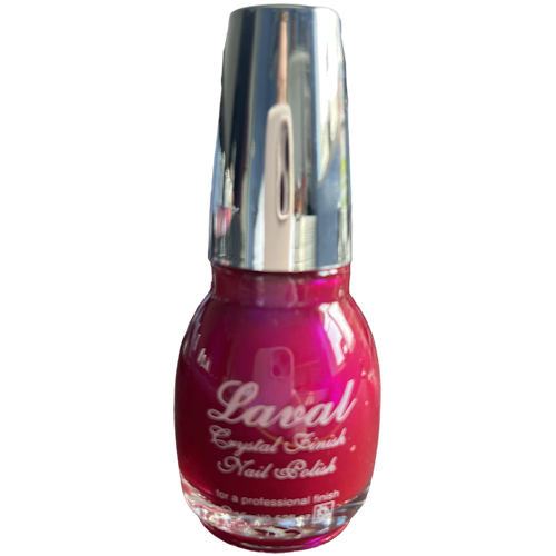 Laval Cosmetics Crystal Finish Nail Polish - Pink Teaser