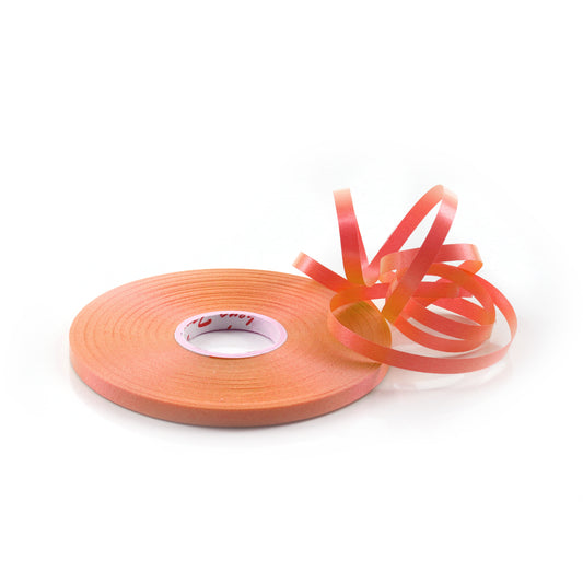 50m Orange Balloon Ribbon