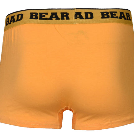 Medium Bad Bear Mustard Boxer Shorts - 3 Pack