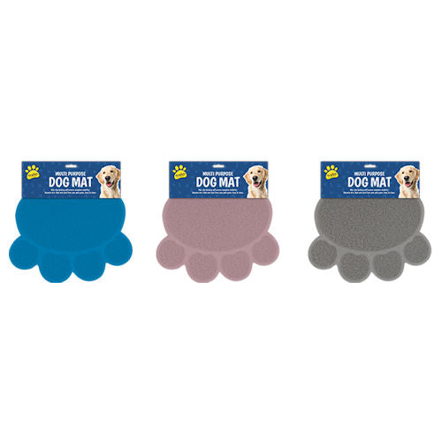 Non-Slip Easy-Clean Multi-Purpose Dog Mat - 31cm x 39cm Practical and Hygienic Pet Mat