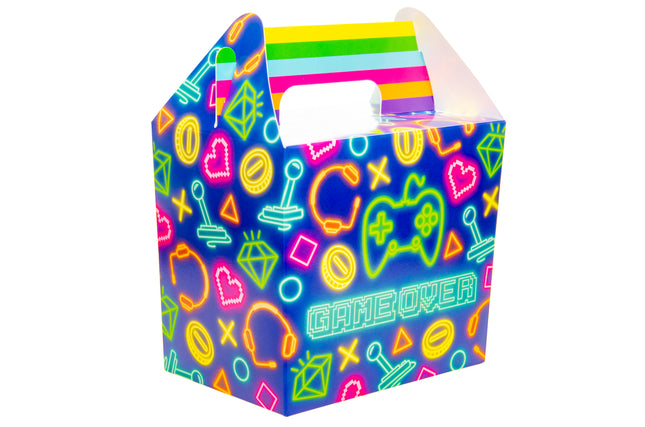 Gamer Party Food Lunch Boxes - 6 Pack
