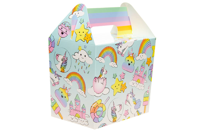 Unicorn Party Food Lunch Boxes - 6 Pack