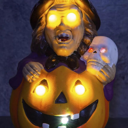 Flashing LED Halloween Pumpkin Pot Pack