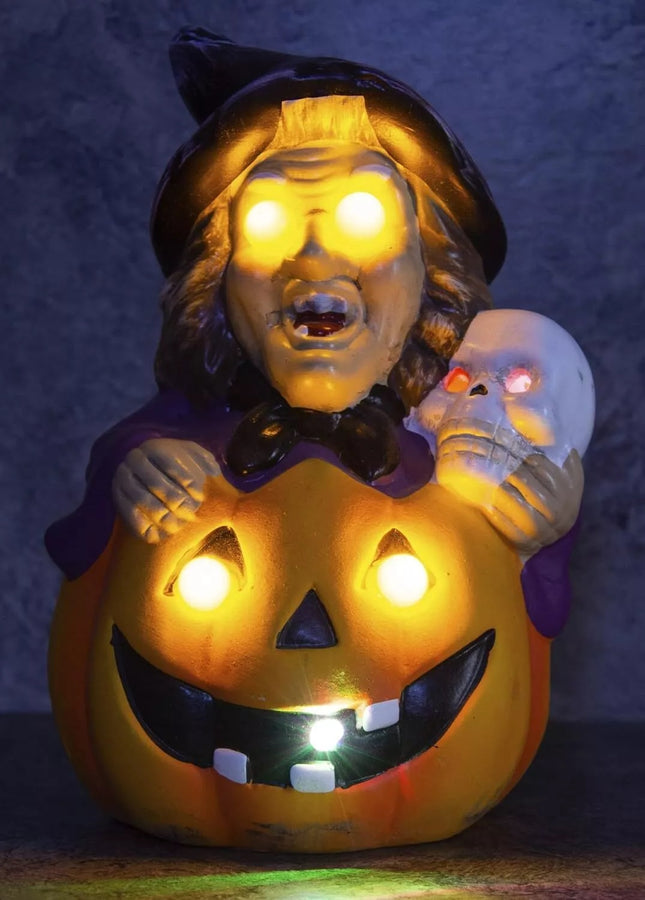 Flashing LED Halloween Pumpkin Pot Pack