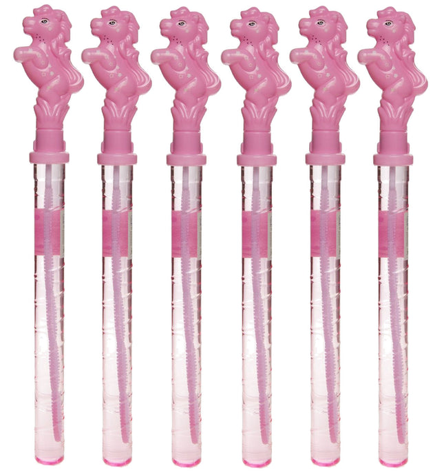 Large Horse Bubble Wand Swords - 6 Pack