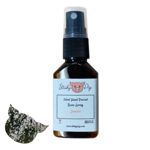 Stinky Pig Highly Scented Small Room Spray - 30ml Jasmine