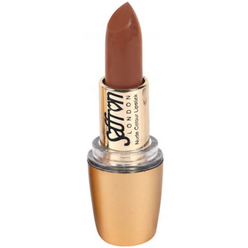 Saffron Matte Nude Lipstick - Teddy Bear No.108 Hydrating Long Lasting No Shine Rich Colour Lip