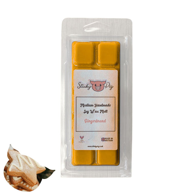 Stinky Pig Highly Scented Soy Wax Melt Clam - 50g Gingerbread