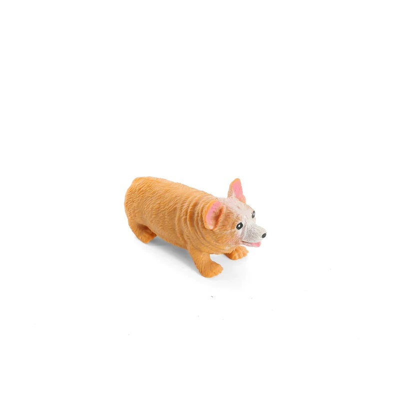 Stretchy Corgi Stress Relief Toy – Squeezable Sensory Toy Fun Stress Reliever Anxiety
