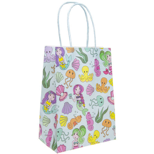 Mermaid Paper Gift Bag - Single