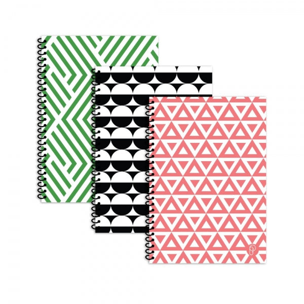 Spiral A5 Geo Notebook