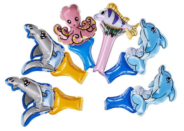 Sealife Self-Inflating Handheld Balloons - 6 Pack