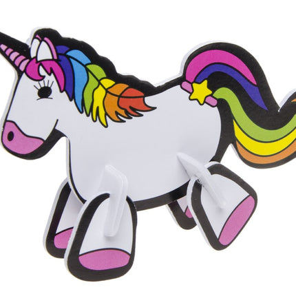 Unicorn 3D Puzzle Kits - 6 Pack
