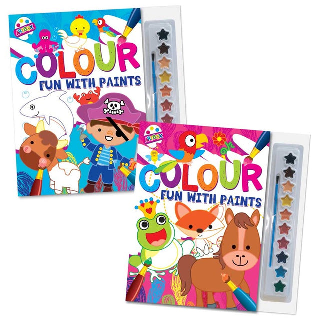 Colouring Fun With Paints