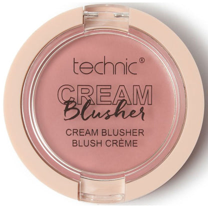 Technic Cosmetics Cream Blusher - Swoon Natural Glow Buildable Blendable Long-Lasting Smooth Finish