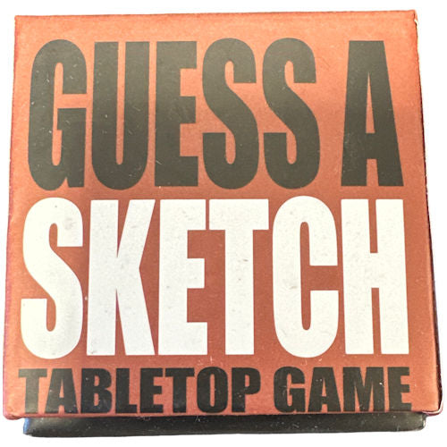 Guess A Sketch Tabletop Game Cube