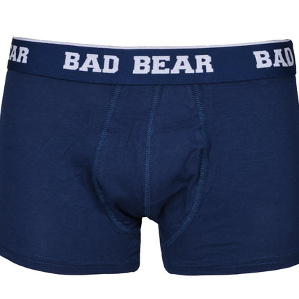 Small Bad Bear Navy Blue Boxer Shorts - 3 Pack