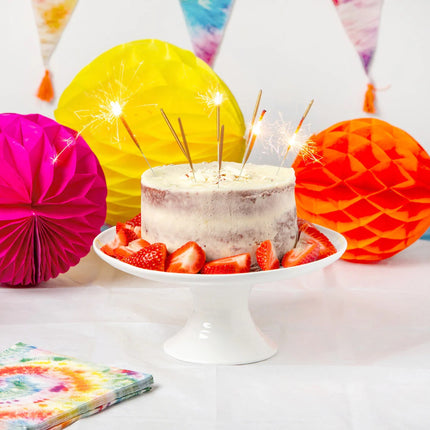 Mini Cake Sparklers - 5 Pack