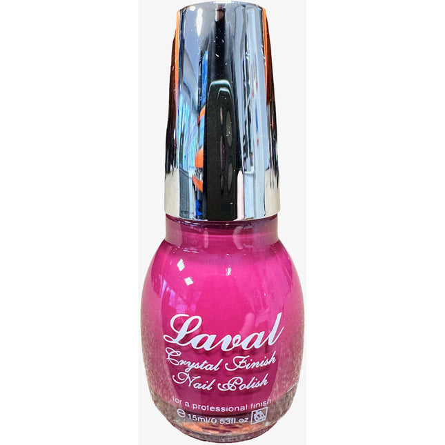 Laval Candy Sizzle Crystal Finish Nail Polish