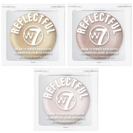 W7 Cosmetics Reflectful Highlighter - Halo Pearl
