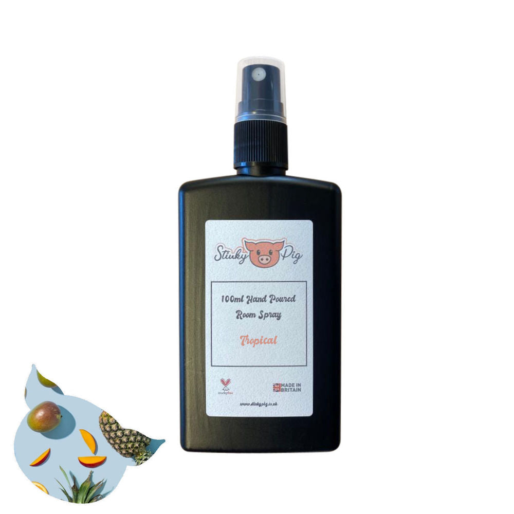 Stinky Pig Highly Scented Medium Room Spray - 100ml Tropical