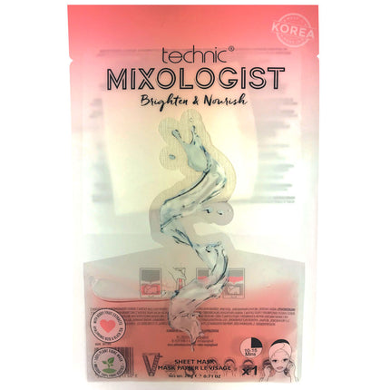 Technic Cosmetics Face Mask - Mixologist Brighten & Nourish
