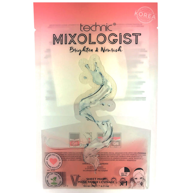Technic Cosmetics Face Mask - Mixologist Brighten & Nourish