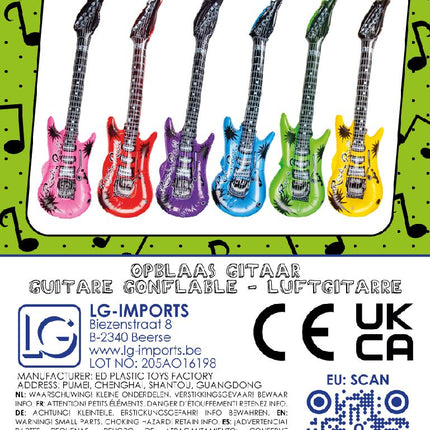 Inflatable Rock & Roll Guitar