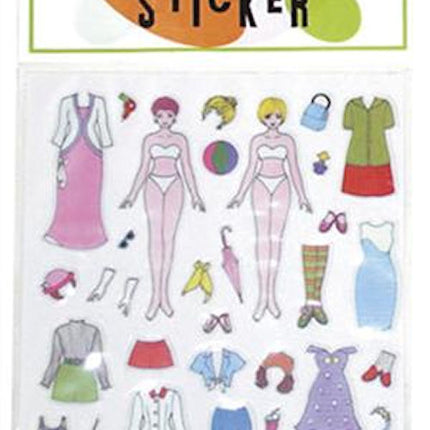 Fashion Show Sticker - 6 Pack