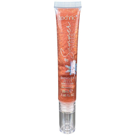 Technic Cosmetics Shimmer Jelly Highlighter - Shimmy Peach