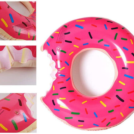 Inflatable Pink Doughnut Ring