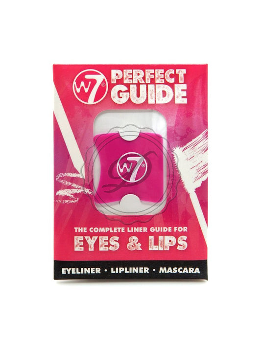 W7 Cosmetics Perfect Guide - Eyes & Lips Template