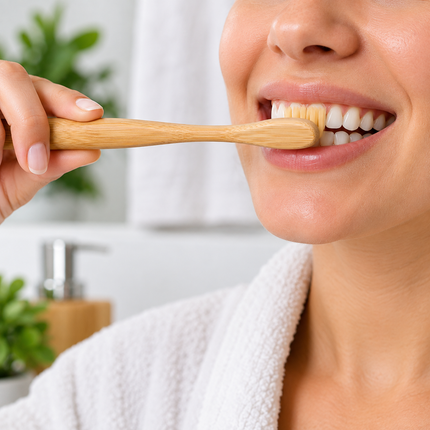 3 Bamboo Toothbrushes