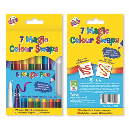 8 Magic Colour Swap Pens