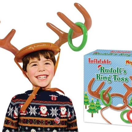 Inflatable Antler Ring Toss Game