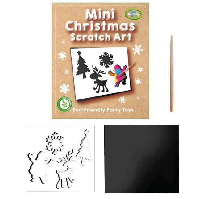 Mini Christmas Scratch Art (Single)