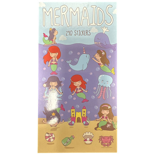 Mermaid Sticker Book - 240 Stickers