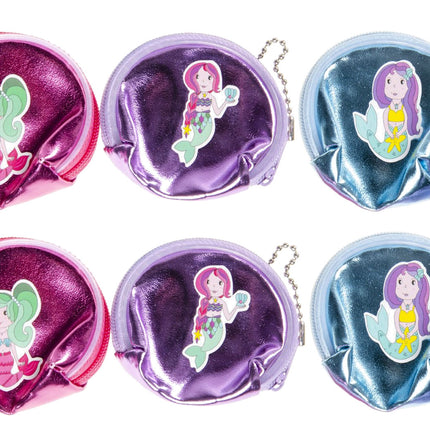 Mini Mermaid Purses - 6 Pack