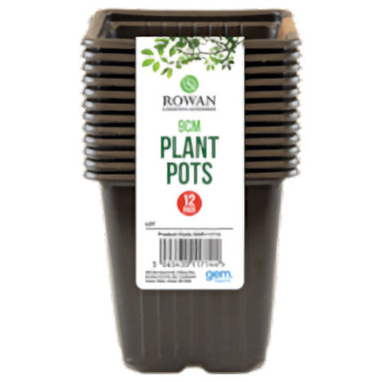 Plant Pots 9cm - 12 Pack