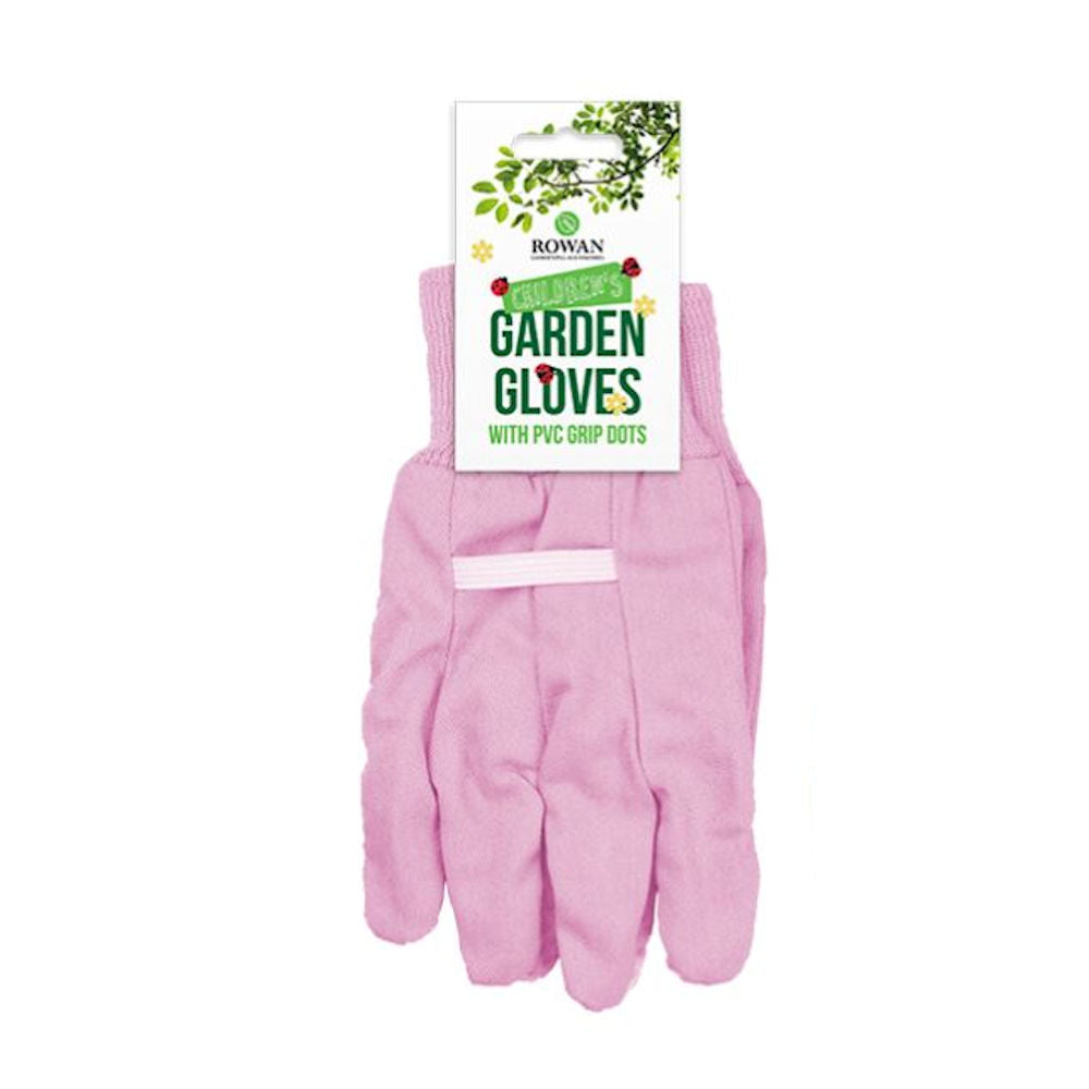 Children's Garden Gripper Gloves - Pink