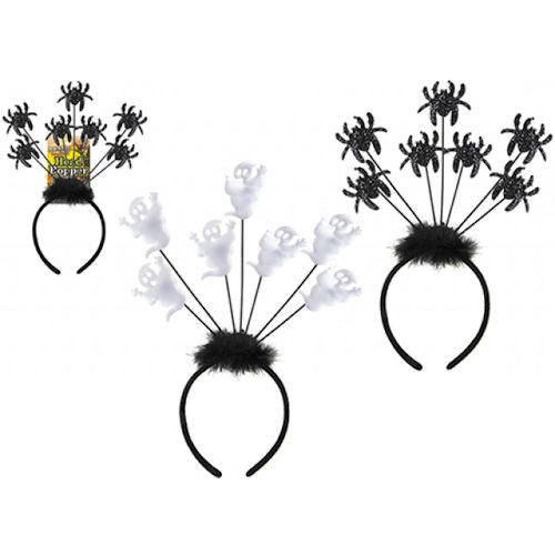 Halloween Spooky Head Bopper - Single Design Assorted Fun Party Headwear Fancy Dress