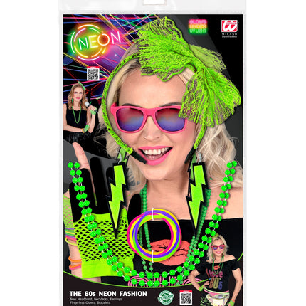 The 80s Fashion Accessories - Neon Green