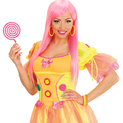 Earrings - Neon Yellow