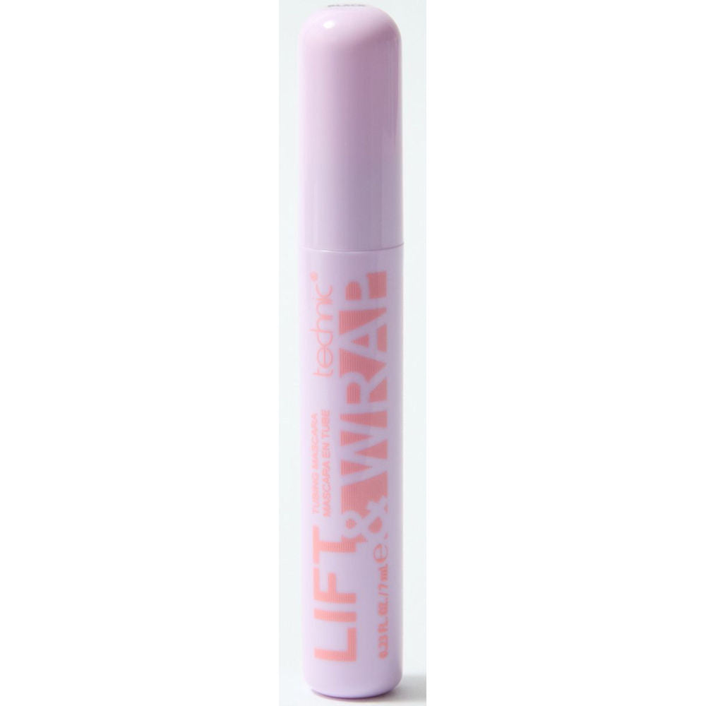Technic Cosmetics Lift & Wrap Tubing Mascara - Black Lengthening Smudge-Proof Long-Lasting